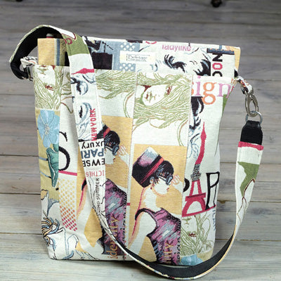 Tasche aus Gobelinstoff