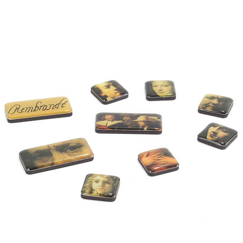 Mini Magnet-Set Rembrandt