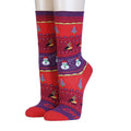 CRÖNERT Socken mit Rollrand Pippas Winterlandschaft 18452