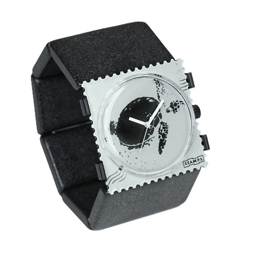 Stamps Uhr By the sea mit Belta tetra black