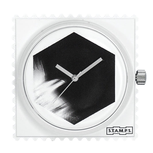 STAMPS Uhr Sechseck