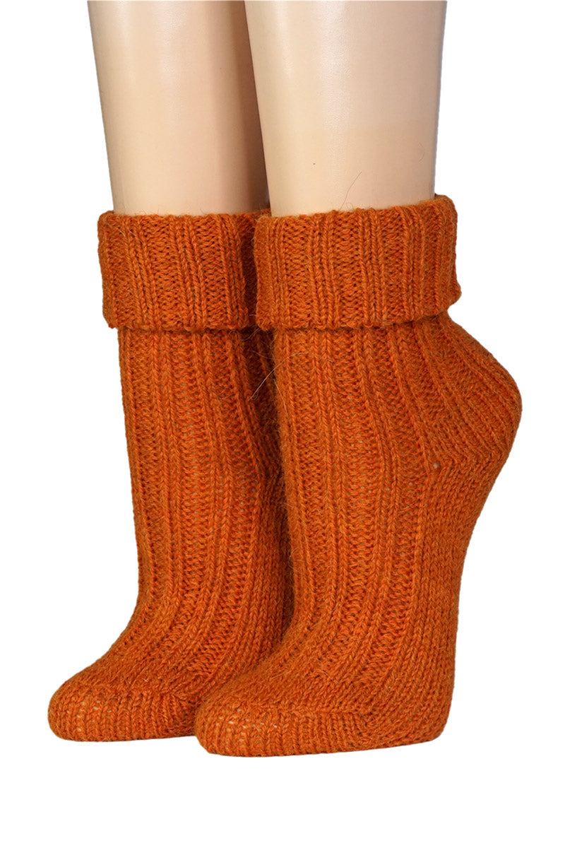 Crönert Kuschelsocken Orange