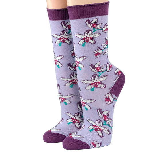 Crönert Longsocks Söckchen im Design Blüten 18317 Crönert Socken