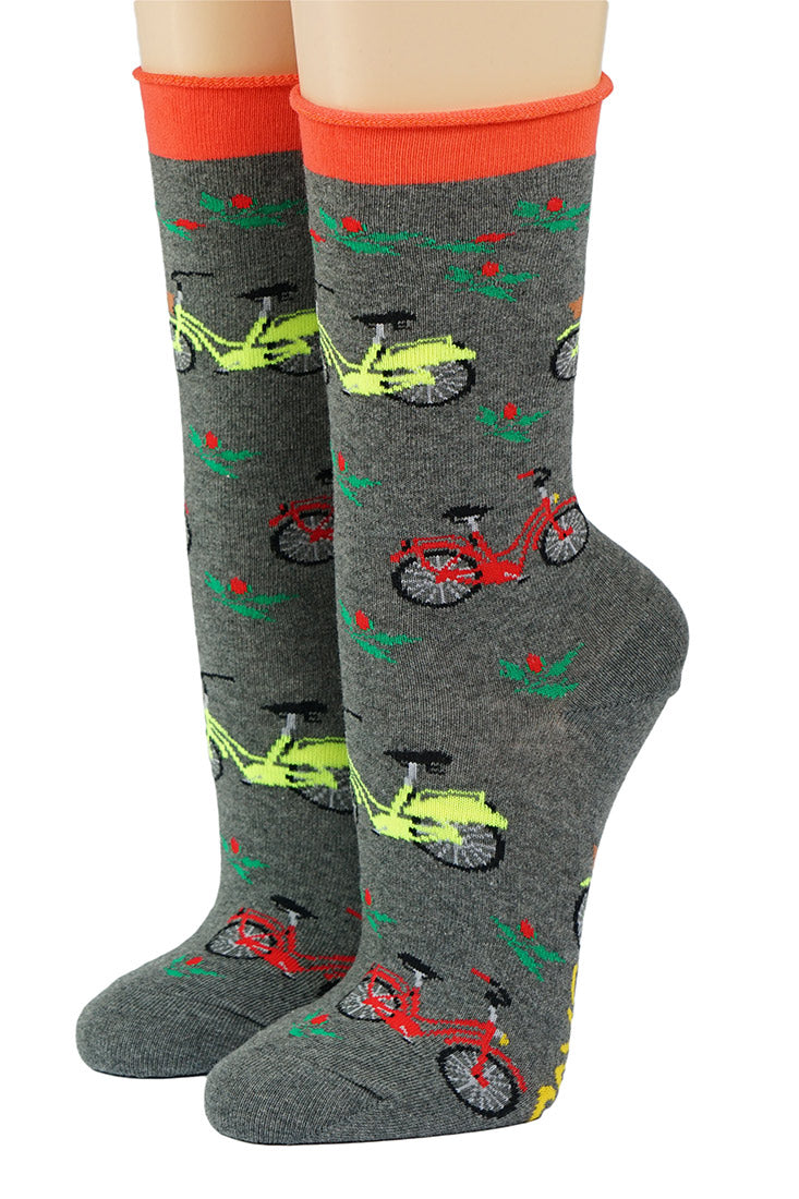 Crönert Socken Fahrrad Grau 