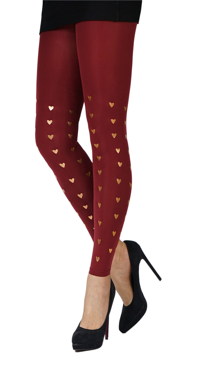 Zohara Legging Golden Heart bordeaux 36-40