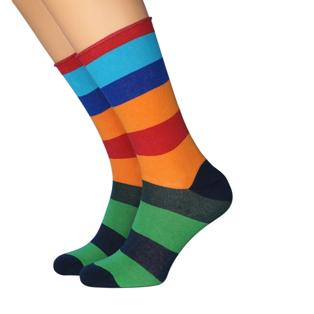 bunte Ringelsocken für Herren