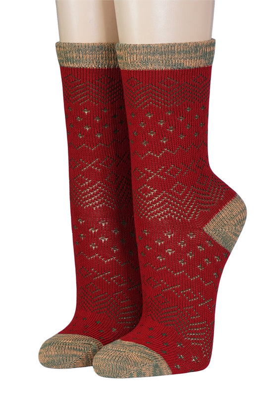 Crönert Socken Kuschelsocken Rot