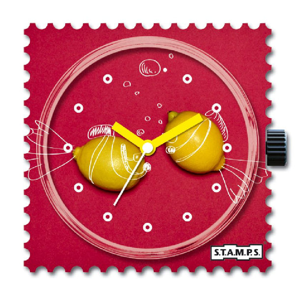 Stamps Uhr 2 Zitrusfische 