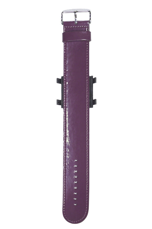 S.T.A.M.P.S. Lederarmband Glossy Aubergine