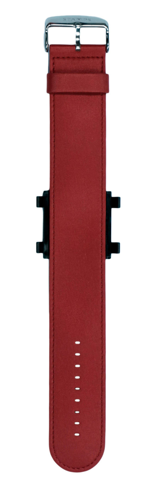 S.T.A.M.P.S. Lederarmband Dark Red