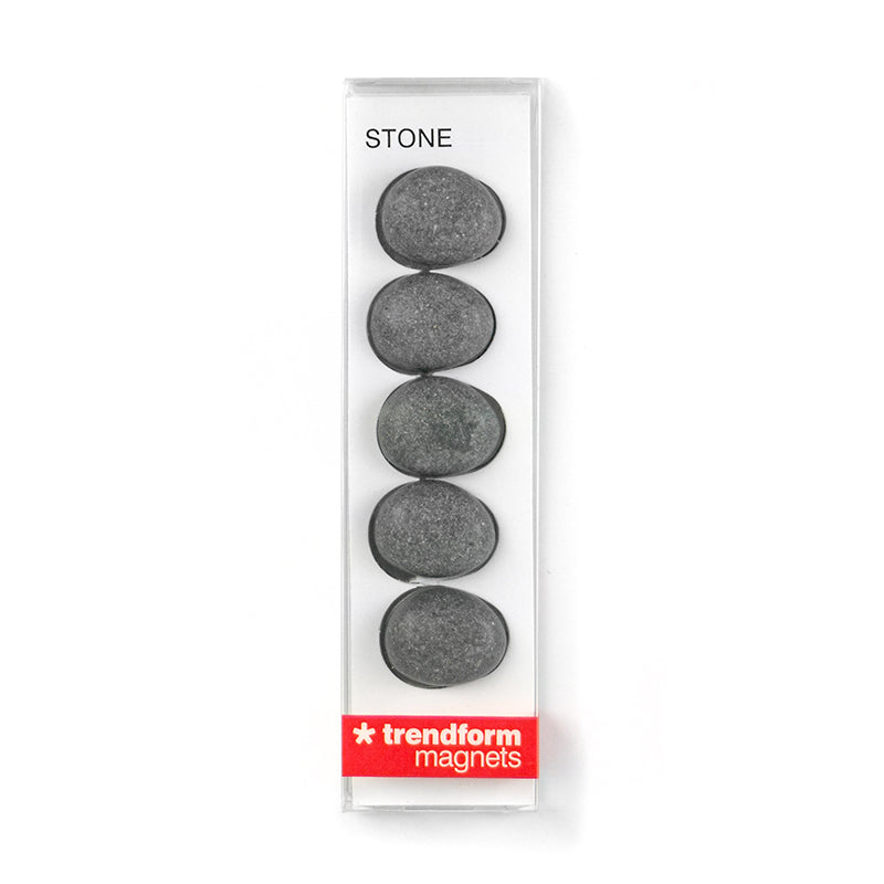 Magnet STONE 5er Set grau