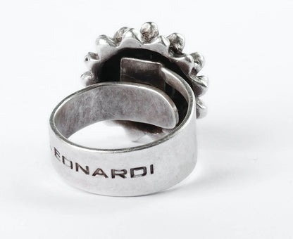 Roberto Leonardi Ring 1207 Rosetta beletage-style 