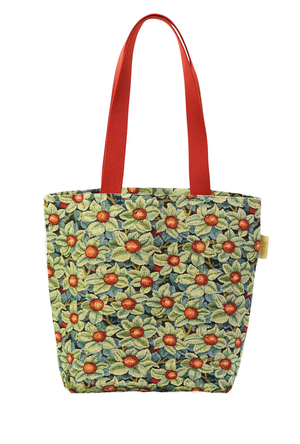 Belgian Tapestrie Shopping Bag Orange Tree nach Morris