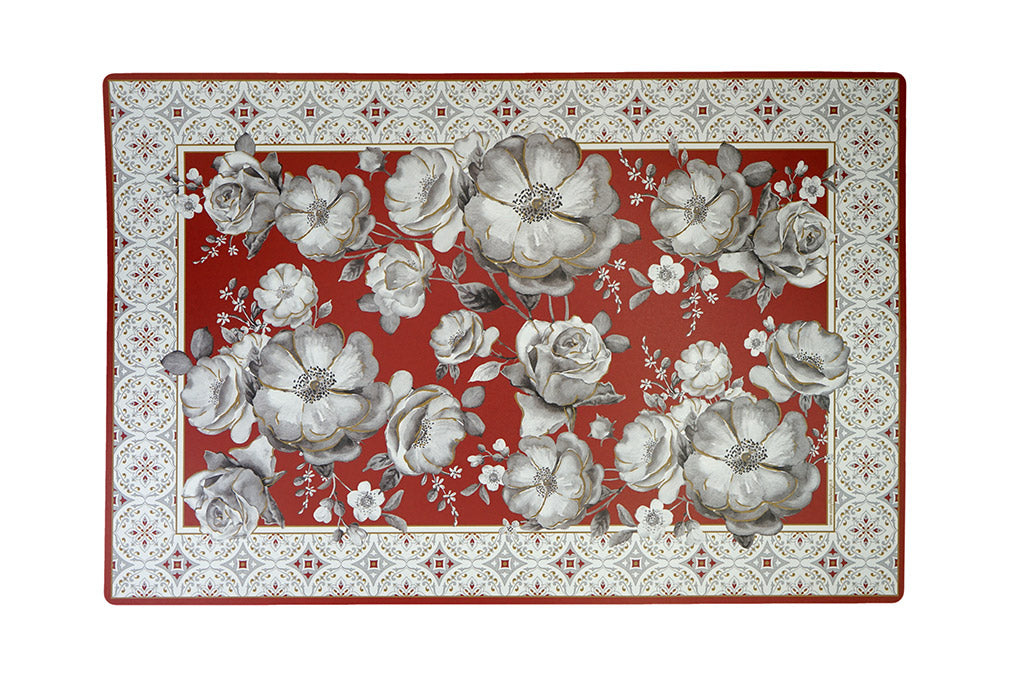 Easy Life Platzset 45 x 30 cm Doubleface Red Flower