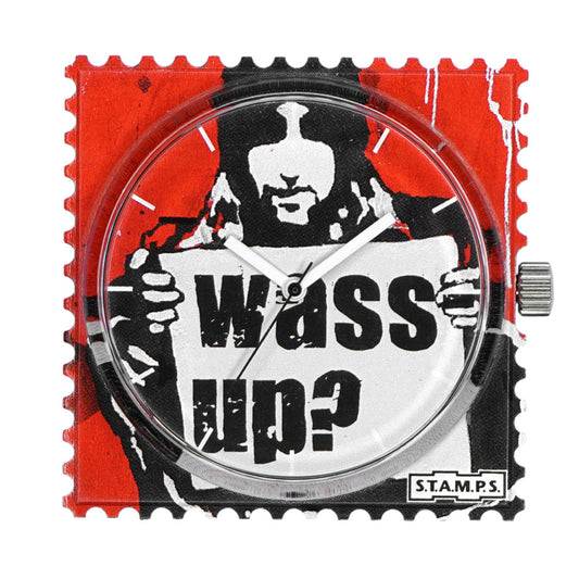 STAMPS Uhr Zifferblatt wass up