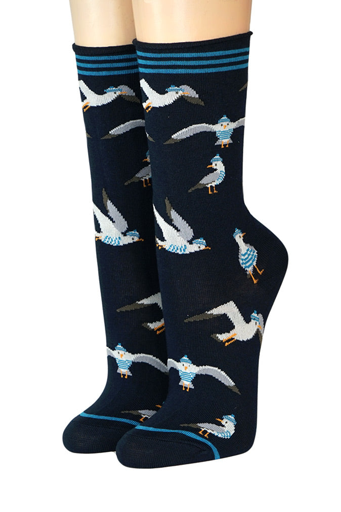 Crönert Socken Möwe Marine