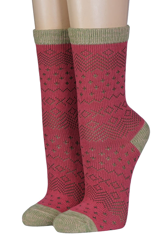 Crönert Socken Wolle Pink