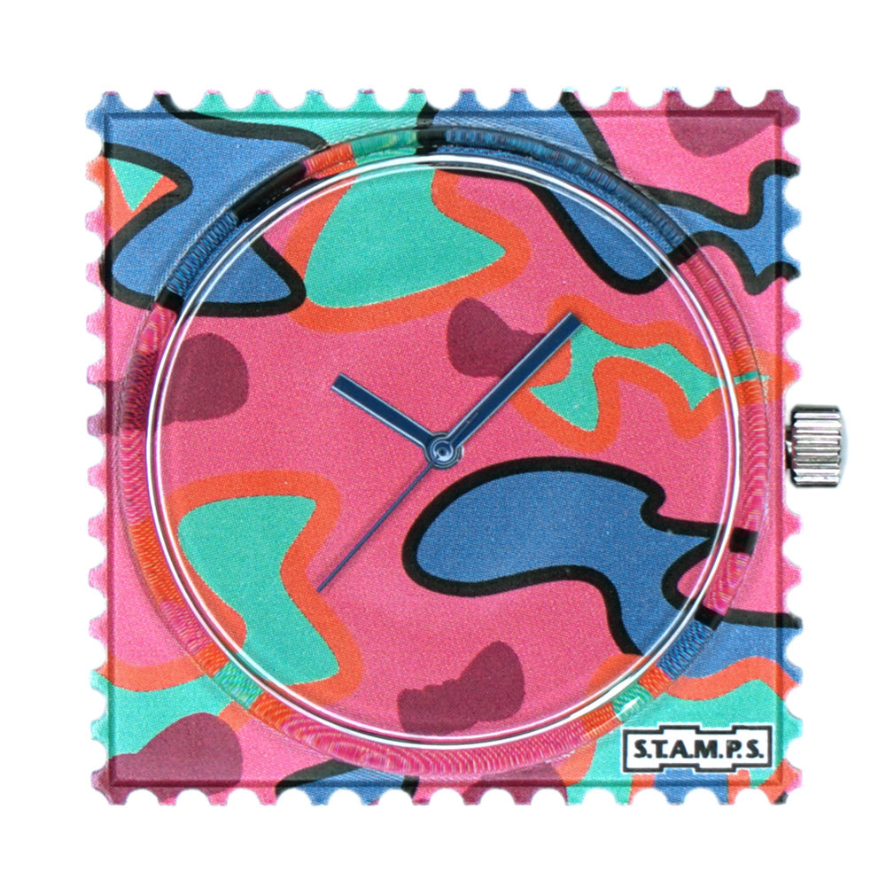 STAMPS Uhr Camouflage bunt