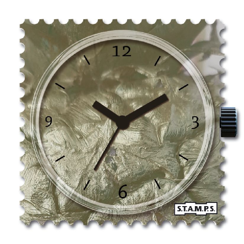 STAMPS Uhr  Perlmutt glänzend